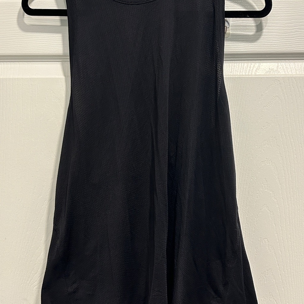 Lululemon black Split back Tank Top lightweight Large